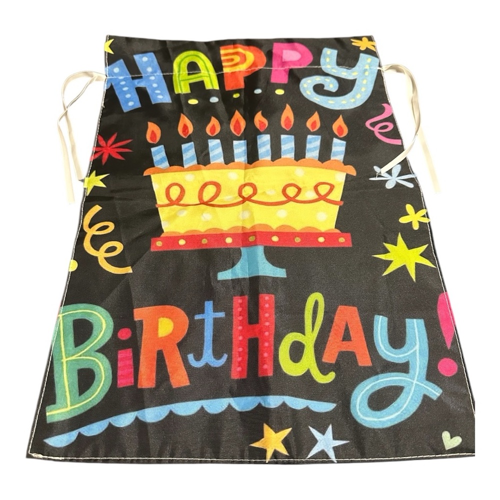 Happy Birthday Dual-Sided Garden Flag